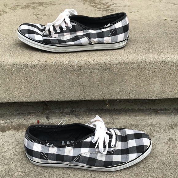 Gingham Keds Sneakers Wm used - Picture 5 of 8